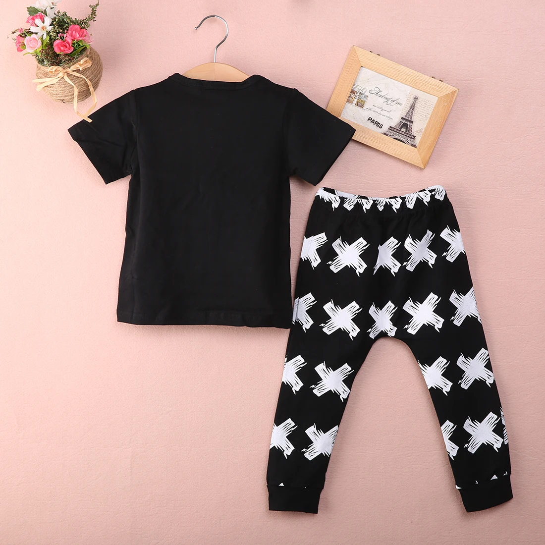 Футболка и штаны для младенцев 0 24 месяцев|newborn baby girl|baby girlbaby girl infant clothes |