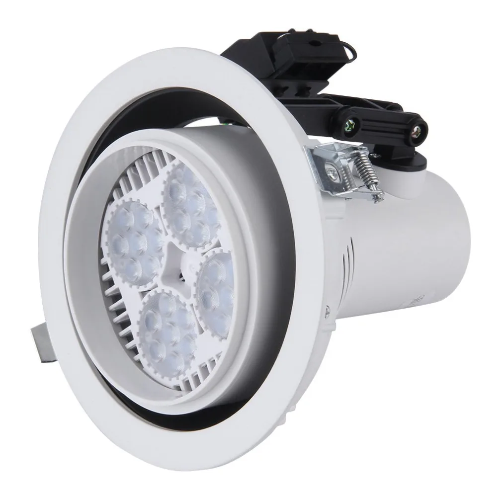 

35W LED Light Spot Round Lamp White Recessed Ceiling Down spotlight Bulbs