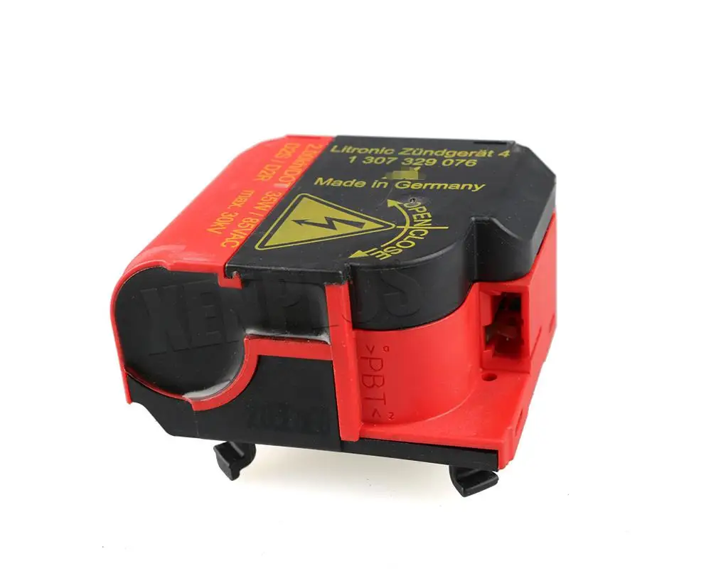 Xenplus 1 шт. Оригинальный OEM 307 329 076 красный воспламенитель Xenon модуль фары 13077329076 D2S D2R
