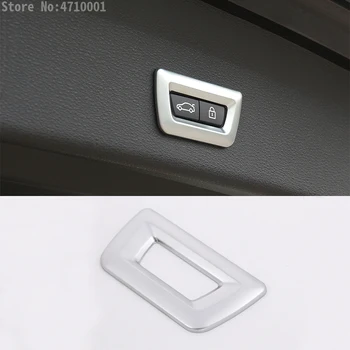 

Car-Styling ABS Chrome Tail Door Switch Button Cover Trim Sticker For BMW X1 f48 X3 f25 X4 f26 X5 f15 X6 f16 f30 GT 3 5 7 Series