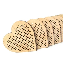 Заготовки в форме сердца, заготовки для вышивки крестом