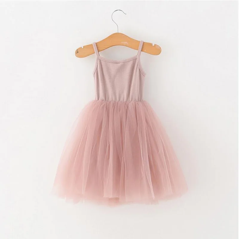 Летнее платье для маленьких девочек наряд на крестины платье для новорожденной для детей младенческой пачка 1st день рождения Bebes платья принцесс - Цвет: pink