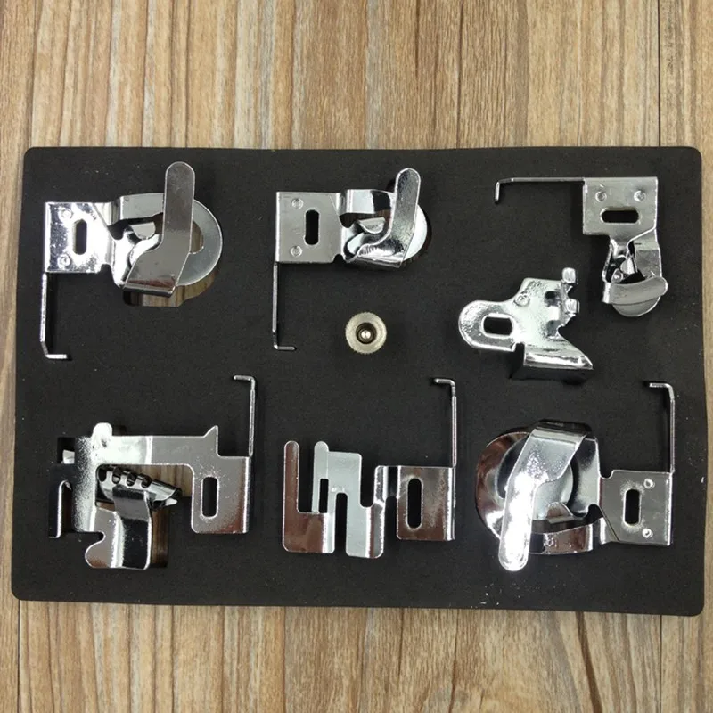 

7 Pcs Sewing Machine Tools Foot Feet Presser Kit Set For Brother Janome Singer Sewing Tools & Accessory New