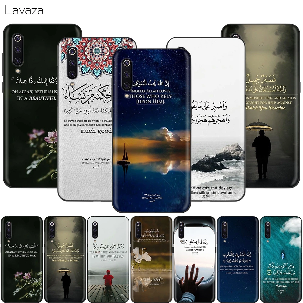 Lavaza арабский Коран исламский мусульманский чехол для Xiaomi 9T Pro CC9 A3 Redmi K20 7A Huawei Honor 20