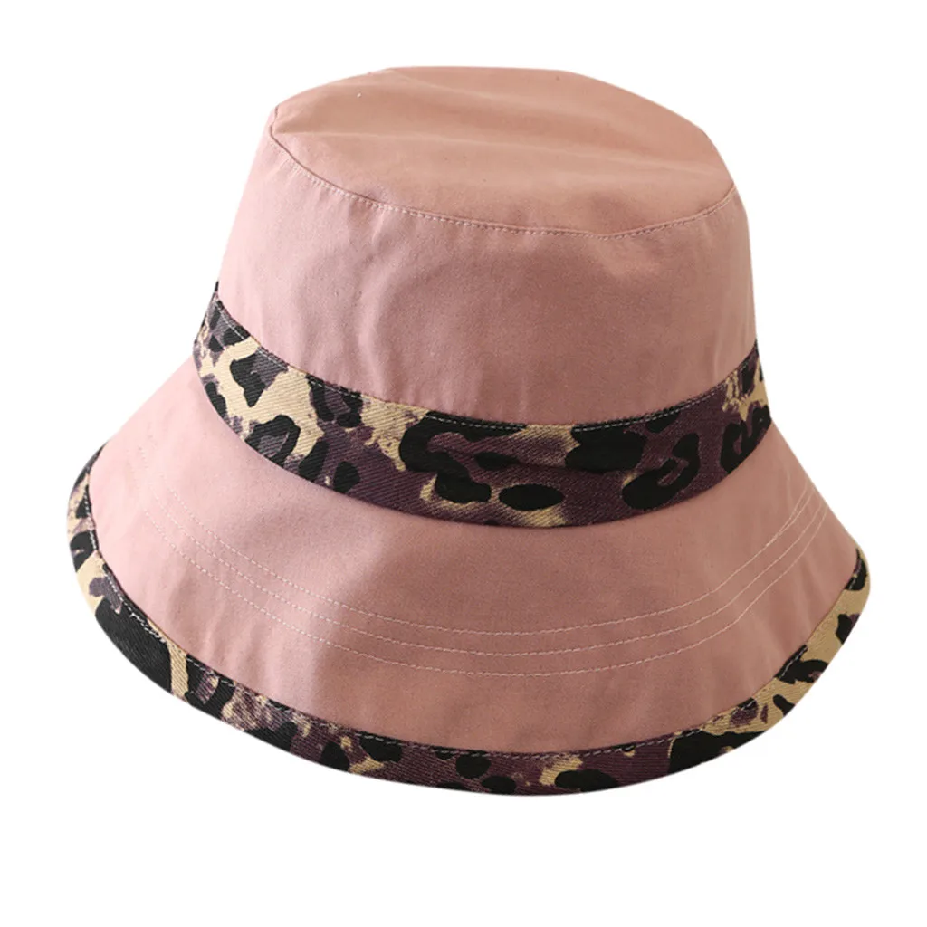 MUQGEW дамы Для женщин Горячие Стиль 2019 Повседневное Leopard широкополый флоппи Складная Leopard свободные милые летнее солнце модная пляжная шляпа