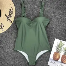 Новинка, женская одежда для плавания, пуш-ап, Цельный купальник, женский купальник, Бюстгальтер, чашка, купальник, одежда для плавания, сексуальный Монокини, боди, цельный