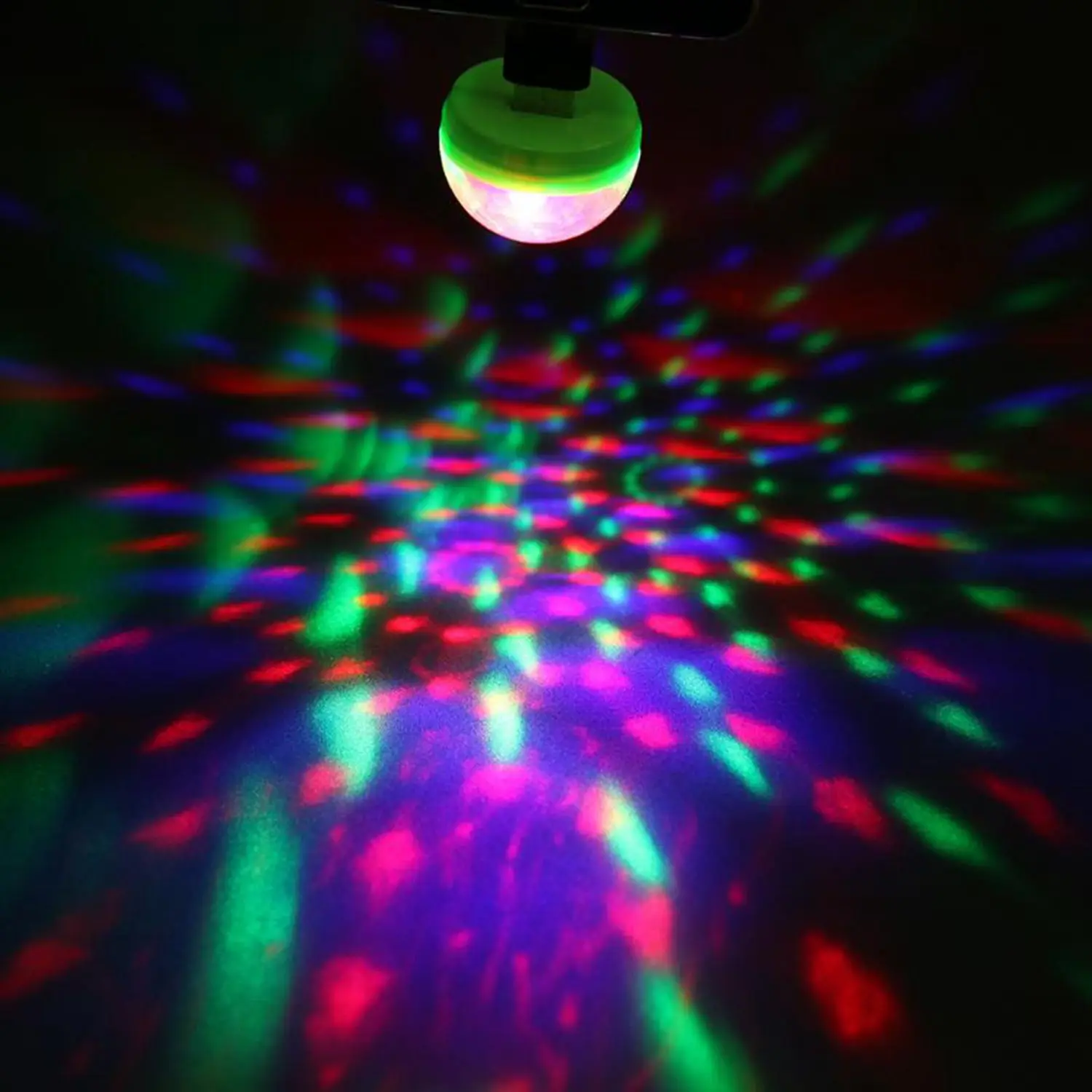 Мини USB LED освещение для вечеринок портативный хрустальный магический шар