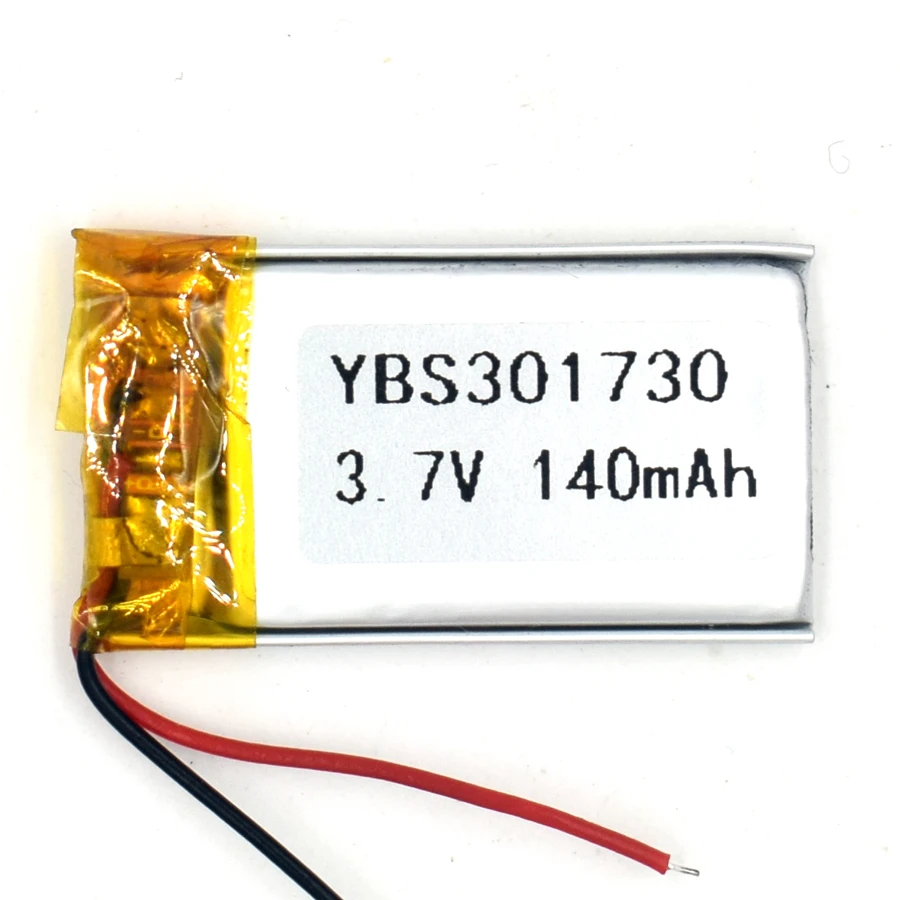 3 7 V 140 mAh 301730 литий-полимерная аккумуляторная батарея Li Po ion для GPS Bluetooth MP3 MP4 031730 |