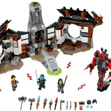 Совместимый ninjagoes 70627 Бела 10584 1173 шт. Ниндзяго Дракон Кузница рисунок строительные блоки кирпичи игрушки для детей