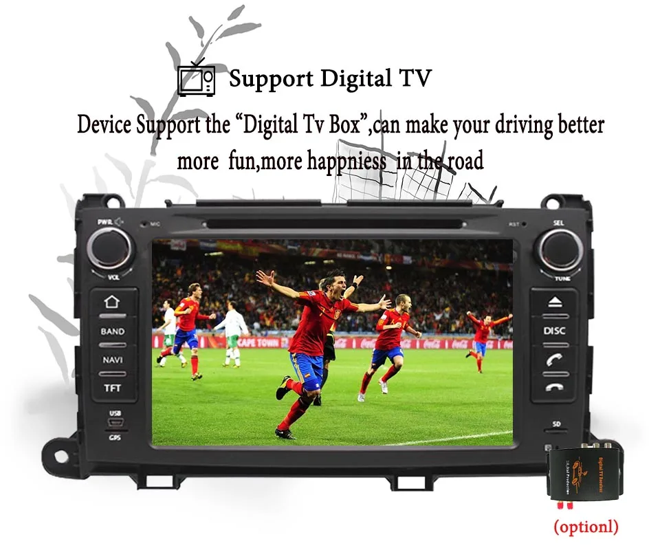 Cheap Octa Core 8" HD Touch screen Android 9.0 Car GPS Navigation 1080P Video Car DVD Player for Toyota Sienna 2010-2018 Tape Recorder 2