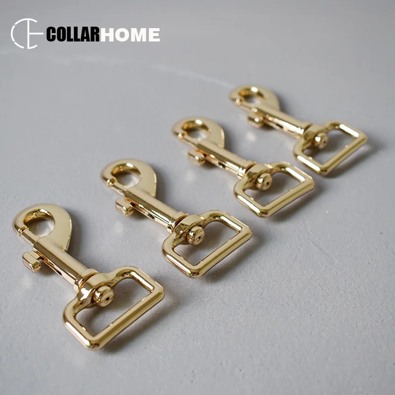 

10pcs Heavy Duty Lobster Clasp Square Eye Swivel Snap Hook 1 Inch(25mm) Pet Leash straps Clip Clasp Key chain Dog accessory
