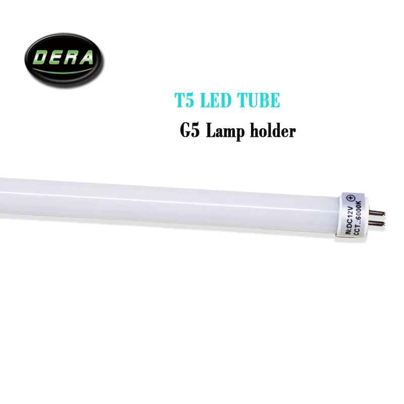 

4X led tube light t5 dc 12v g5 4W smd2835 led lights for drive Cold Warm White led fluorescent lamp integrated tube