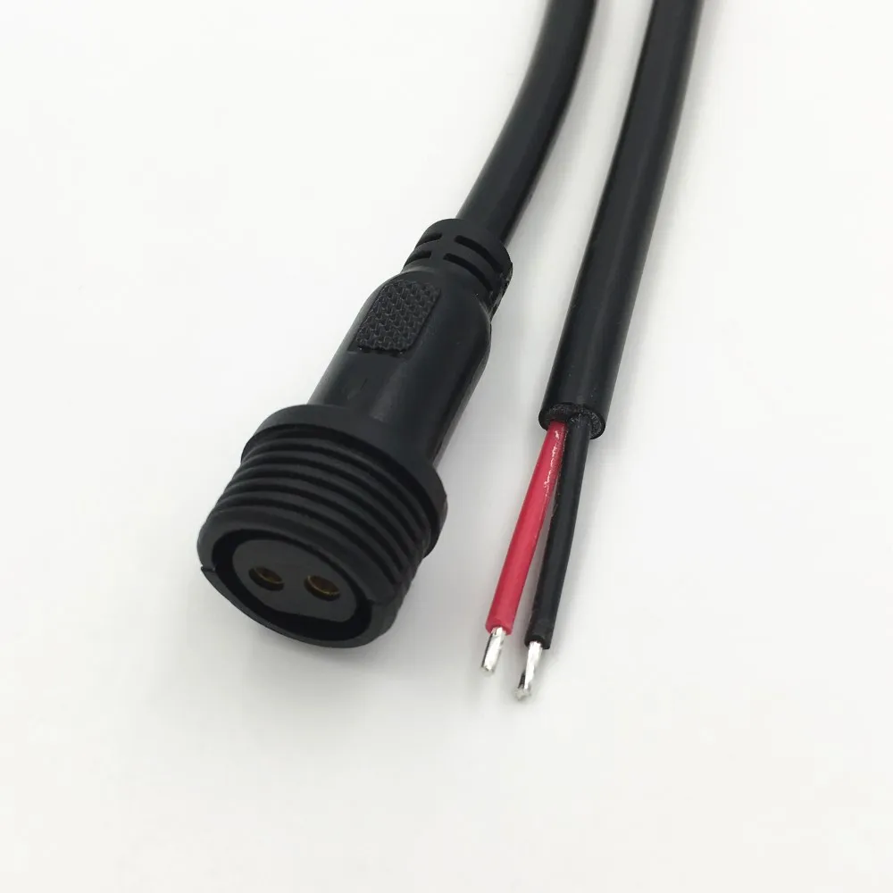 1 пара M12 водонепроницаемый 2 3 4 5 Pin IP65 кабель провода разъем для светодиодный полосы мужской и женский разъем 22 мм гайка разъем 20 см OD 6 мм
