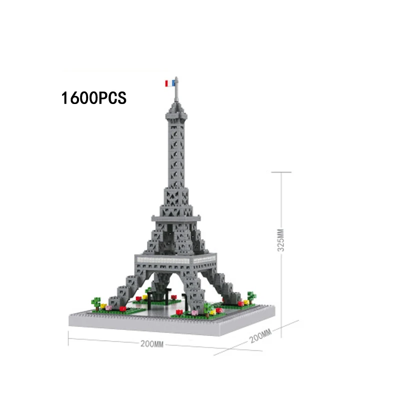 Architecture nanoblock Eiffel Tower Paris France micro diamond building block World famous Landscapes assemable bricks toys цена Architecture nanoblock Eiffel Tower Paris France micro diamond building block World famous Landscapes assemable bricks toys цены онлайн