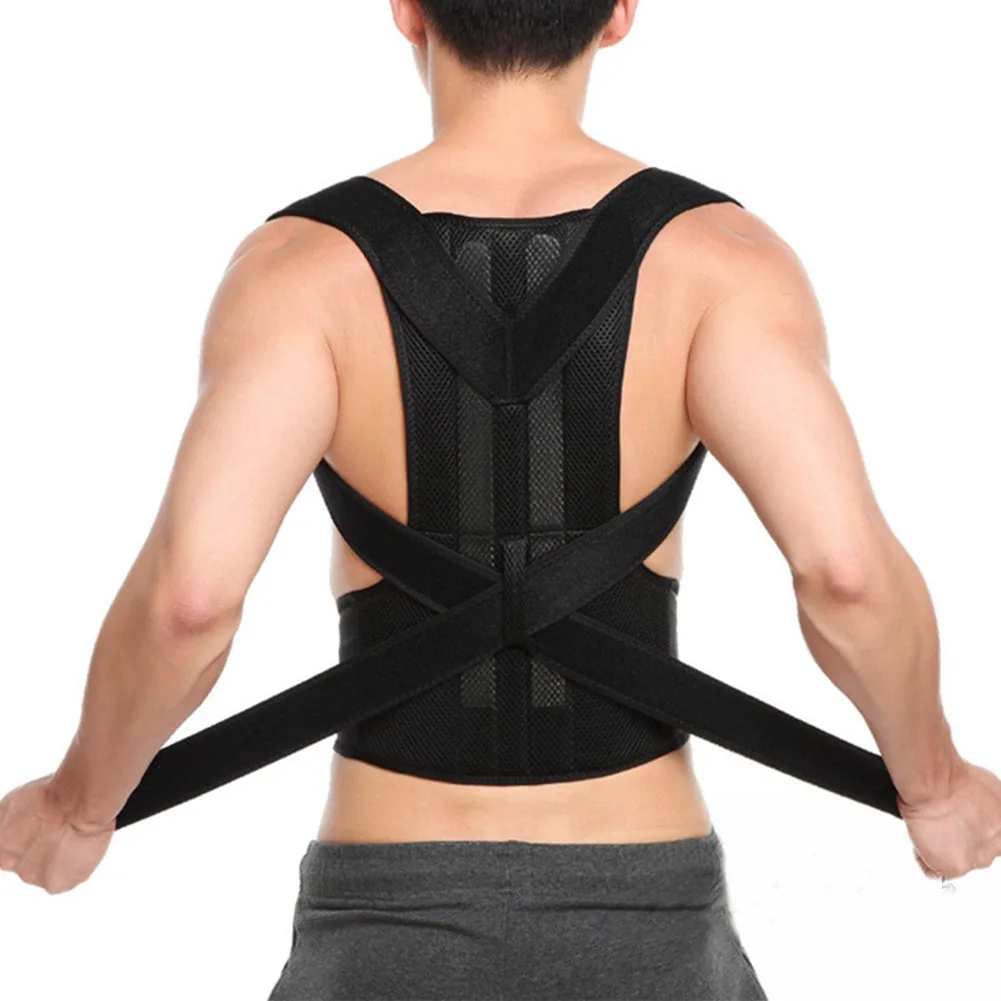 Поясной Корректор осанки Пояс ключицы Brace Back support Braces поддержка s круглый плечевой