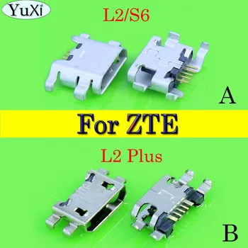 

YuXi For ZTE L2 Plus L370 Nubia Z9 Micro mini USB connector socket jack charging port dock plug For ZTE Blade L2 S6 5.0 U807