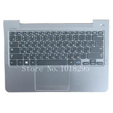 Russian For Samsung NP530U3C NP530U3B NP535U3C 530U3B 530U3C NP540U3 NP532U3C NP532U3A RU keyboard gray palmrest cover