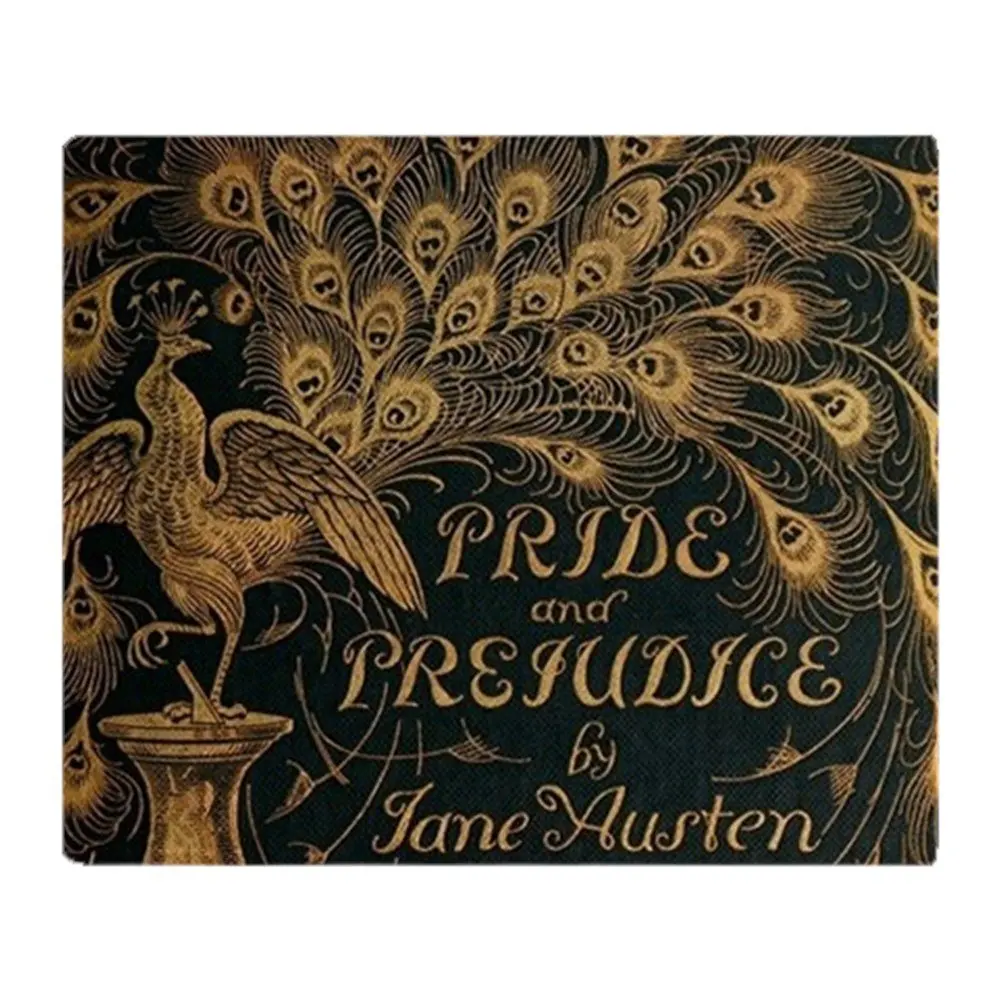 

Personalized Pride And Prejudice Bookcover Soft Fleece Throw Blanket Cover Throw Over Sofa Bed Blanket Home Textile