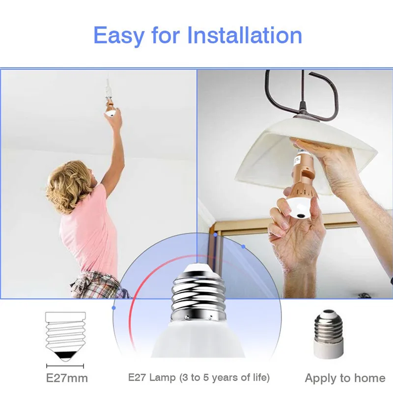 ONEYES 1080P Смарт Беспроводная IP камера свет панорамный рыбий глаз wifi домашнее
