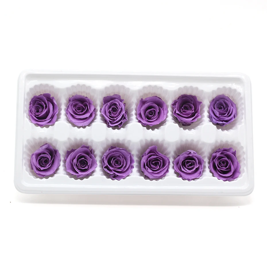 Настоящая Роза Eternelle Doos Natuurlijke Bewaard Bloem Rose 3-4 см Onsterfelijke Rose Valentijnsdag Gift Fleur Eternelle
