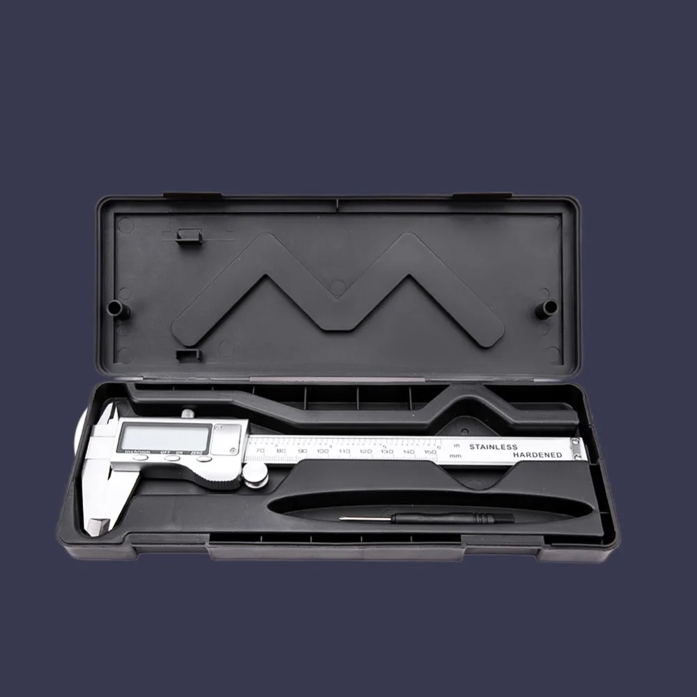 Buy 0 150mm 6 inch LCD Electronic Calipers Stainless