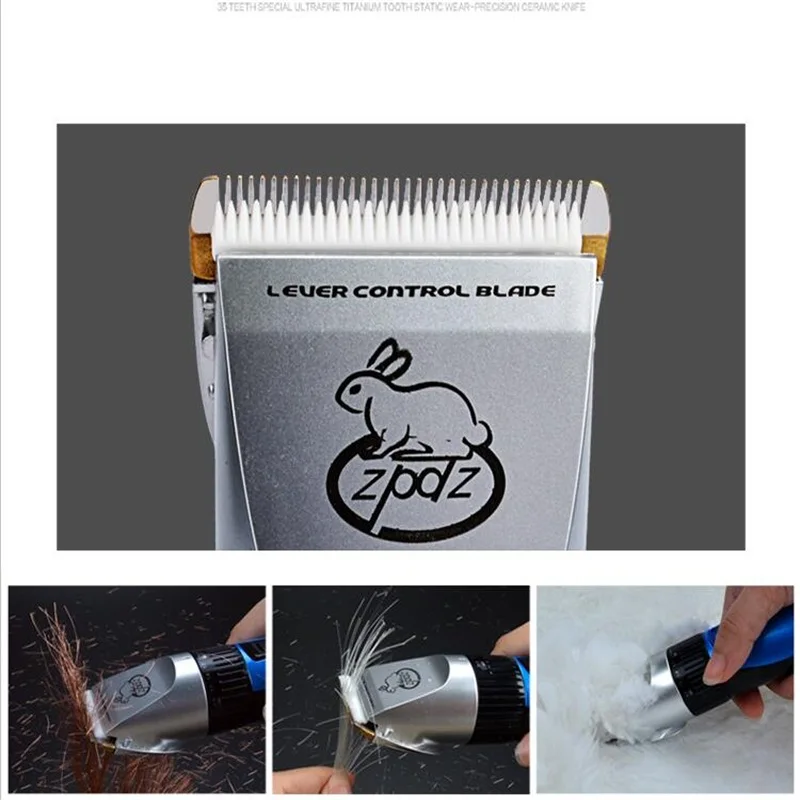 Pet Hair Trimmer Rechargeable 35W Electric For Cat Dog