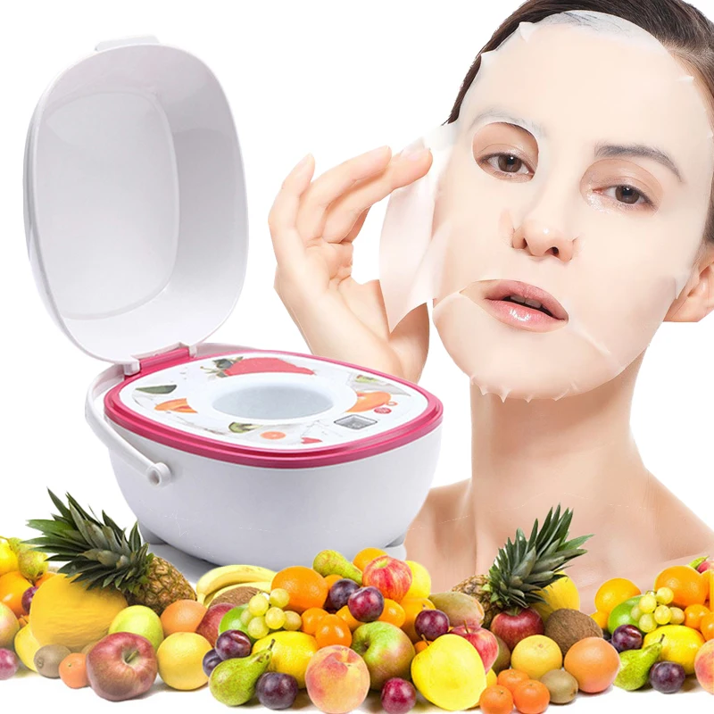 

Automatic Fruit Facial Mask Maker Machine DIY Natural Vegetable Collagen Treatment With VE Powder Beauty Salon Facial SPA Care