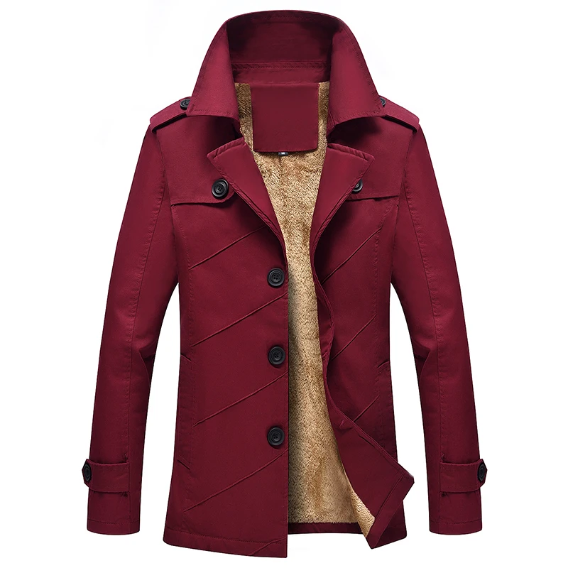 2016 new Men’s cultivate fashion thickening cotton-padded clothes winter jacket man with thick jacket Coat 5 kinds of color