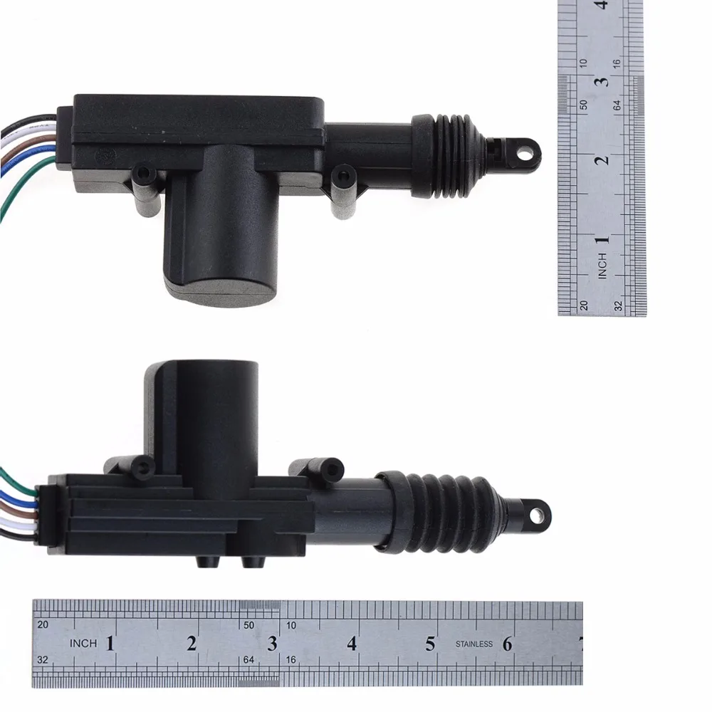 

Car Electric Door Actuator DC 12V Solenoid Valve Central Locking Motor Vehicle Alarm System Central Locking Tool P17