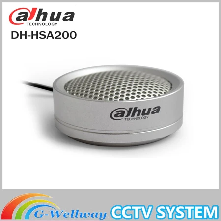 

Dahua DH-HSA200 Aluminum alloy audio pickup Surveillance Camera Monitoring Microphone Sound Recorder