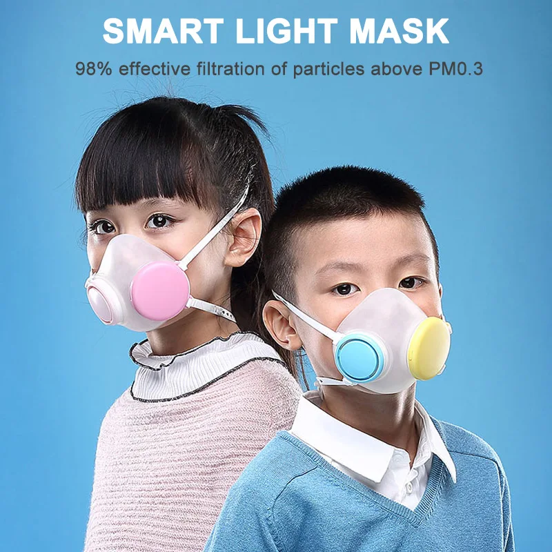 

Children Smart Electric Anti-dust Masks Fresh Air Purifying Mask for Running Cycling LCC77