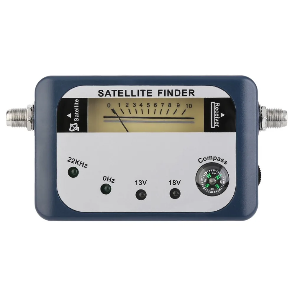 

SF-07 Satellite Finder Signal Identifier Satellite Receiver TV Reception System Strength Meter Detector Pointer With Compass