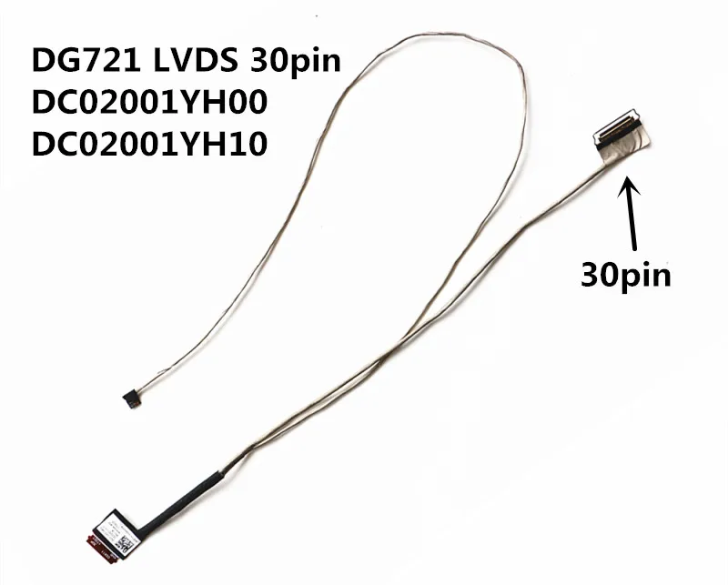Lenovo ideapad 320-17 320-17IKB 320-17ISK DG721 LVDS 30pin DC02001YH10 