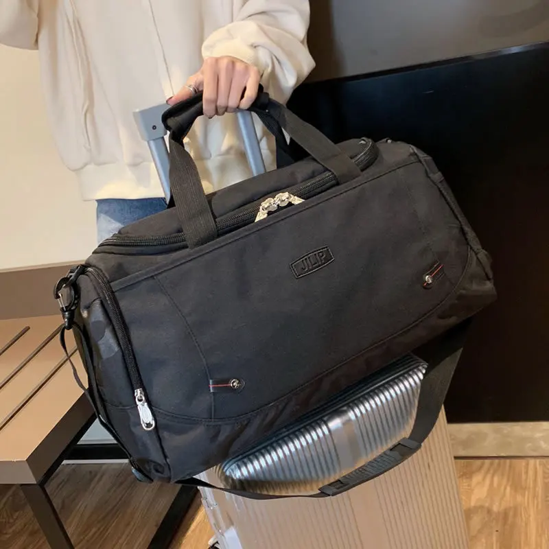 Женская дорожная сумка, мужская сумка для путешествий, Большая вместительная сумка для багажа, водонепроницаемая сумка через плечо, деловая сумка-тоут