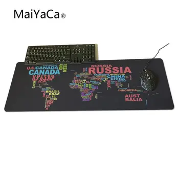 

MaiYaCa Map Large Game Mouse Pad 600*300 high quality with edge locking Speed Version Game Keyboard Pad for Gamer