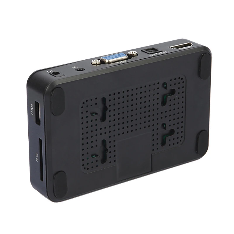 Mini 1080P EU Plug HD Multimedia Player 5V/2A High Quality HDMI Multimedia TV BOX 3 Outputs HDMI/VGA/AV USB SD Card Mini 1080P EU Plug HD Multimedia Player 5V/2A High Quality HDMI Multimedia TV BOX 3 Outputs HDMI/VGA/AV USB SD Card