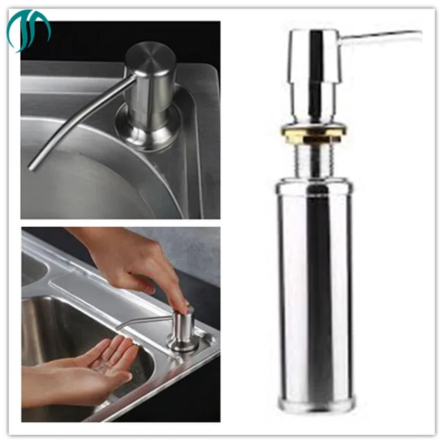 300ml Stainless Steel Kitchen Sink Soap Dispenser Pump 300ml Stainless Steel Kitchen Sink Soap Dispenser Pump Hand Dispensers