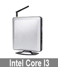 Intel Core I7 mini pc windows 10 USB 3,0 HDMI Mini Размеры настольных компьютеров RS232 офис школы игры мультимедиа