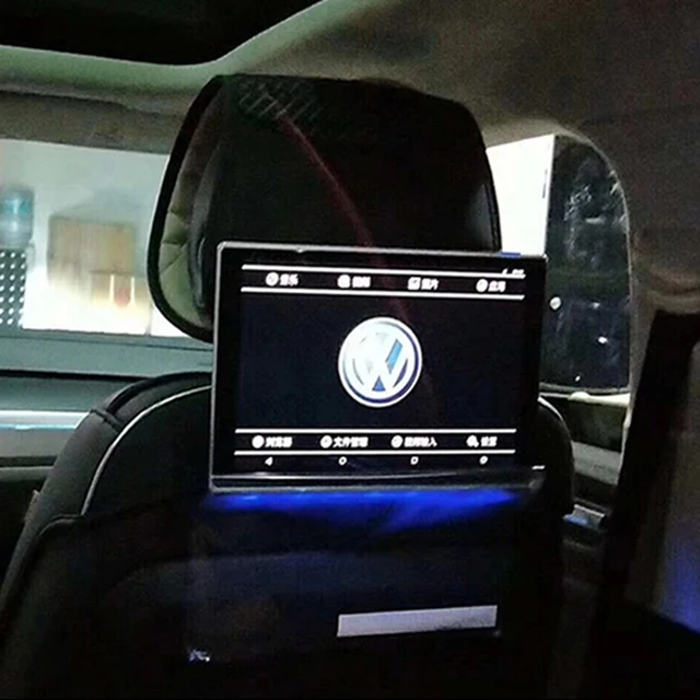 Rear Headrest Dvd Systems Back Seat Tv Screens Car Monitors For Rear Headrest Dvd Systems Back Seat Tv Screens Car Monitors For Volkswagen Lcd Android Entertainment Multimedia