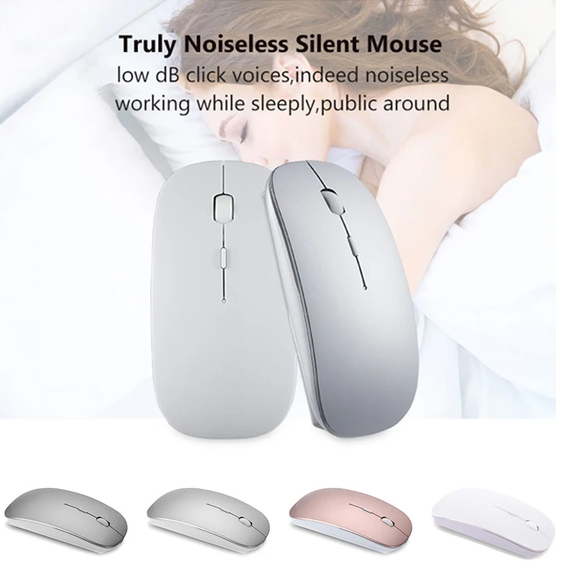 

4.0 Bluetooth Mouse for Mac book air for Xiaomi Macbook Pro Rechargeable Bluetooth Mouse for Laptop Notebook Computer