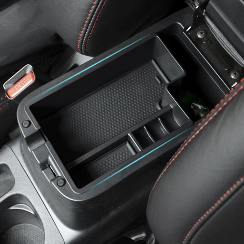 Аксессуары для стайлинга автомобиля второй подлокотник для хранения перчаточный ящик поддон подходит для Mitsubishi ASX Outlander Sport RVR 2010