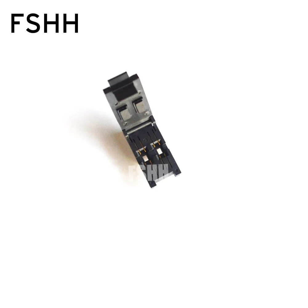 Fshh QFN4 Тесты разъем wson4/udfn4/mlf4 Тесты разъем Размеры = 6.7x3.9x2.3 мм