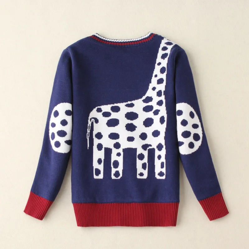 A42/Новая модная осенне-зимняя одежда для мальчиков детские свитера вязаное пальто свитер для мальчиков
