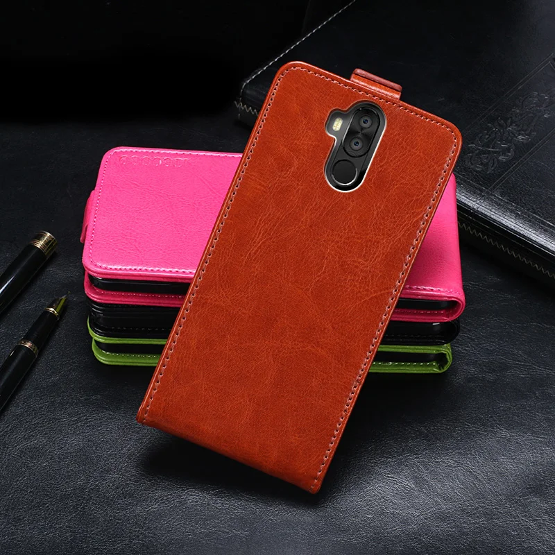 Oukitel K6 чехол Роскошный кожаный чехол-книжка для защитный телефона задней крышки 6