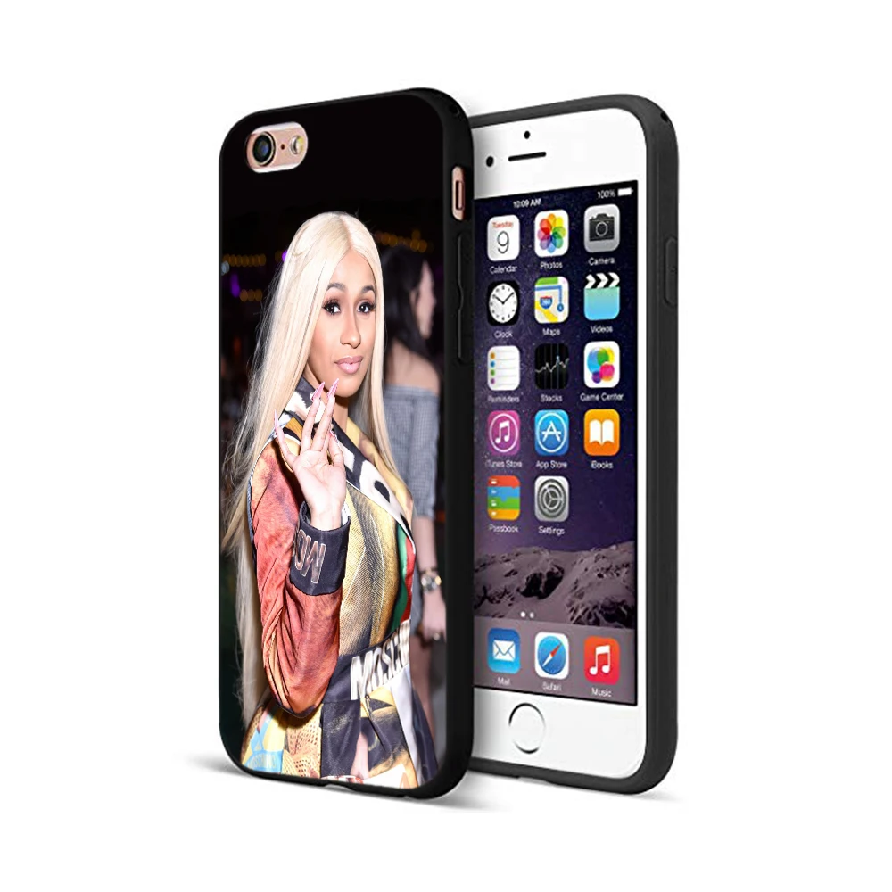 Черный чехол из ТПУ для iphone 5 5s se 6 6s 7 8 plus x 10 силиконовый XR XS 11 pro MAX с забавной