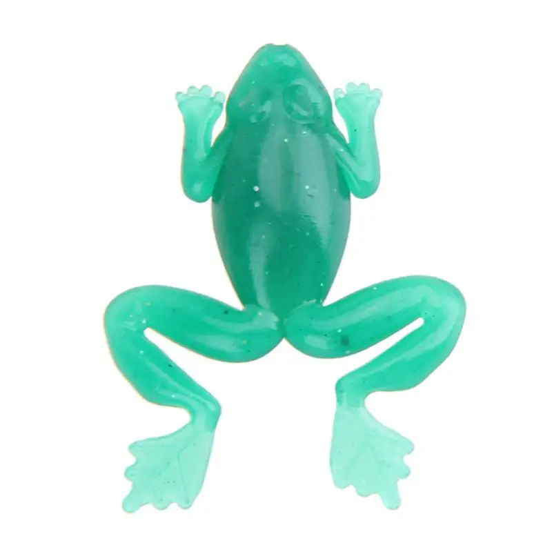  20PCS Fishing Lures Wobbler Soft Surface Top Water Frog Swim Baits Water Frog Swim Baits 40mm Artif
