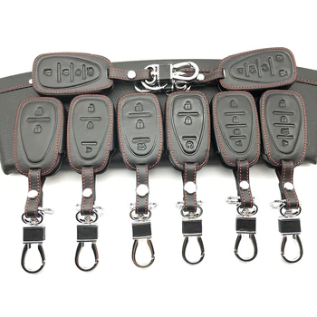 

Top layer leather Genuine Leather car key cover for Chevrolet Chevy Cruze Malibu Trax XL Verano3 protect shell keys accessories