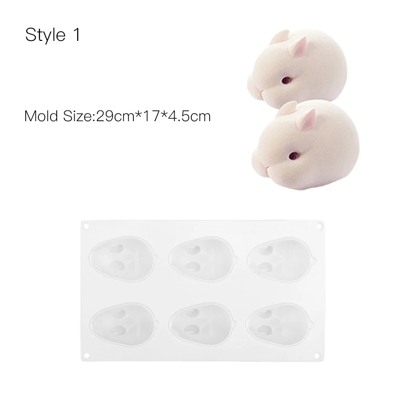 Cake Decoration Molds For Chocolate Dessert Mold 3D Silicone Mousse Fondant Bakeware DIY Bakery Pastries Pudding Baking Tools