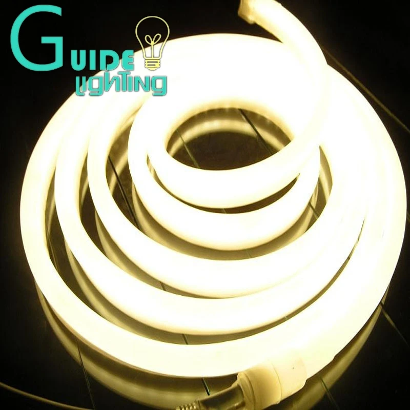 Super bright LED neon light 3000K Flex Warm White Neon Tube Outdoor