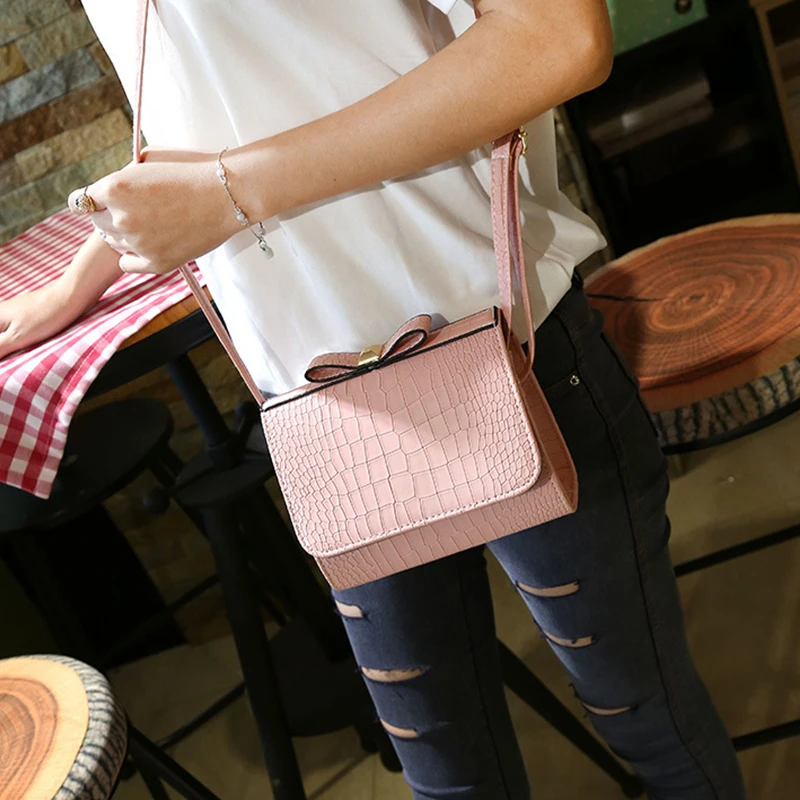 

Women Handbag Leather Women Bag Crocodile Pattern Handbags Women Messenger Bag Luxury High Quality Lady Shoulder Crossbody Bags